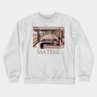 The Windshield by Henri Matisse Crewneck Sweatshirt